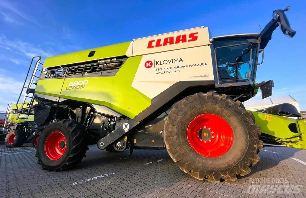 CLAAS Lexion 6800 Kombájnok