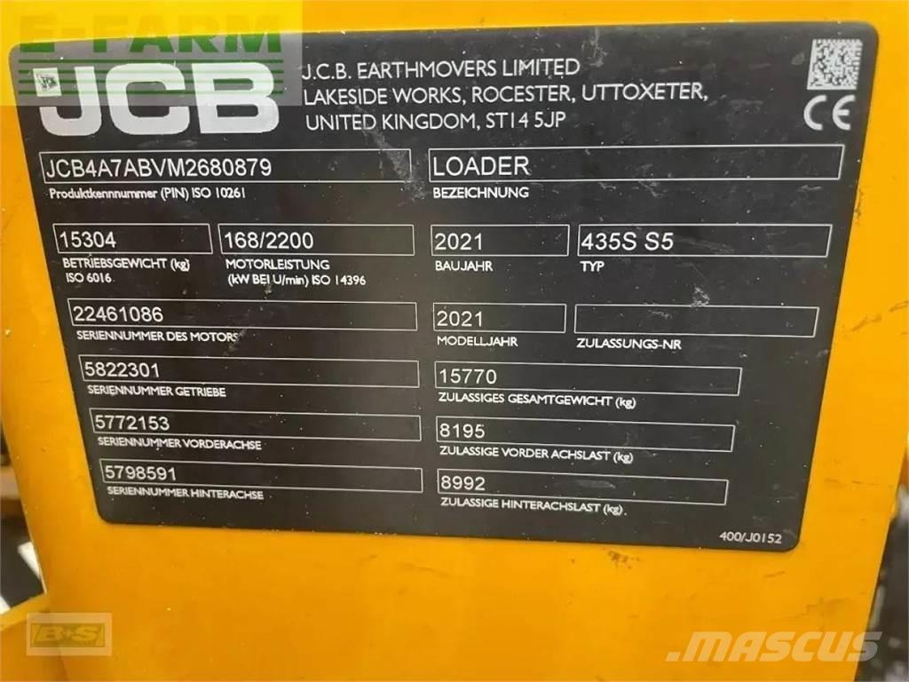 JCB 435s s5 Mini kotrók < 7t