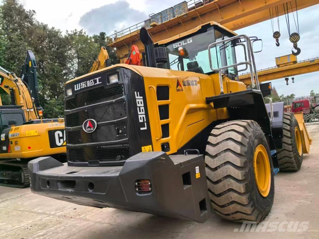 SDLG L 968 F Gumikerekes homlokrakodók