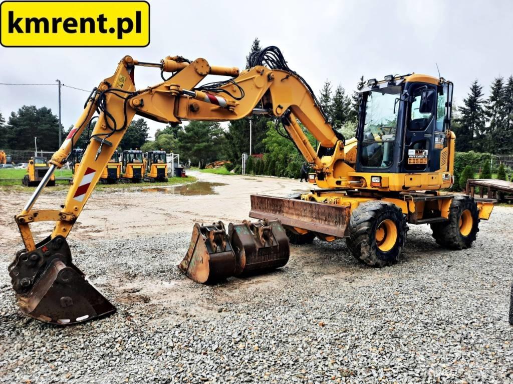 Komatsu PW 118 Gumikerekes kotrók