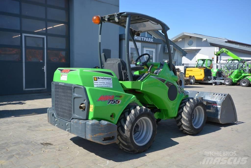 Avant 755 i Mini homlokrakodók