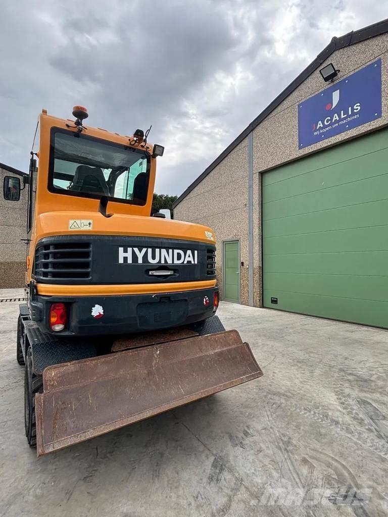 Hyundai R55W-9A Gumikerekes kotrók