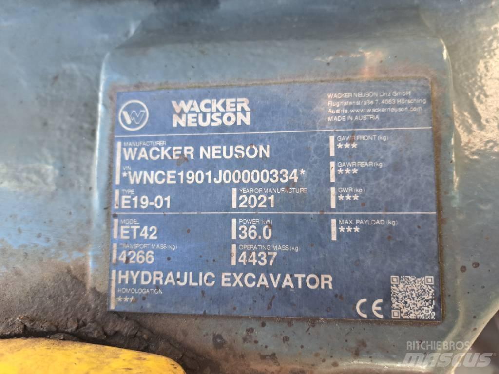Wacker Neuson ET42 Lánctalpas kotrók