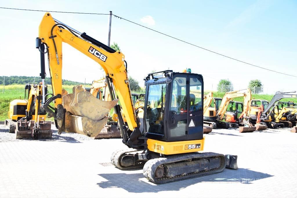 JCB 55 Z-1 Mini kotrók < 7t
