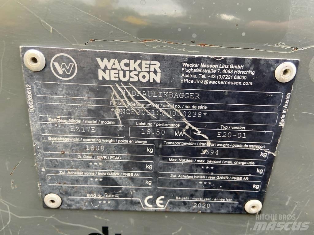 Wacker Neuson EZ17e Lánctalpas kotrók