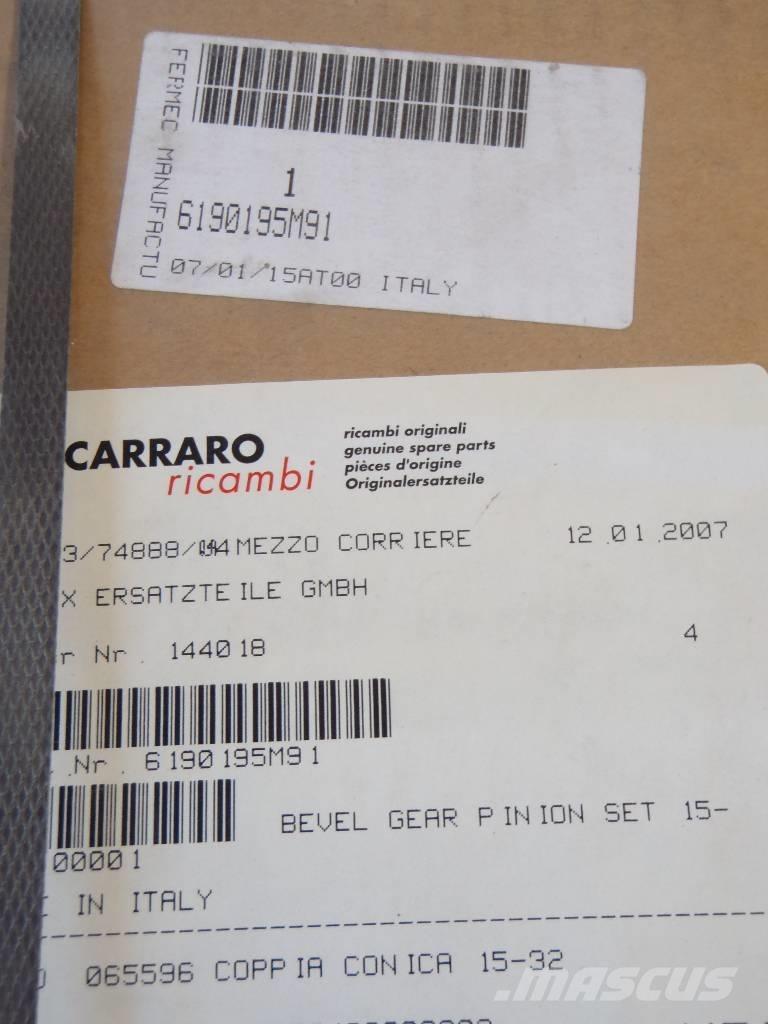 Carraro Baggerlader Váltók