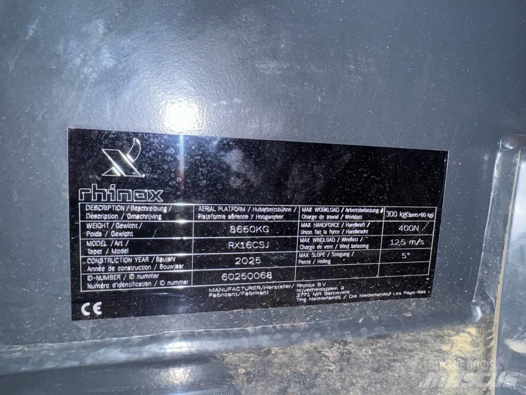 Rhinox RX 16 CSJ Teleszkópos emelők