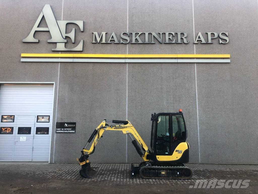 Yanmar SV22 Mini kotrók < 7t