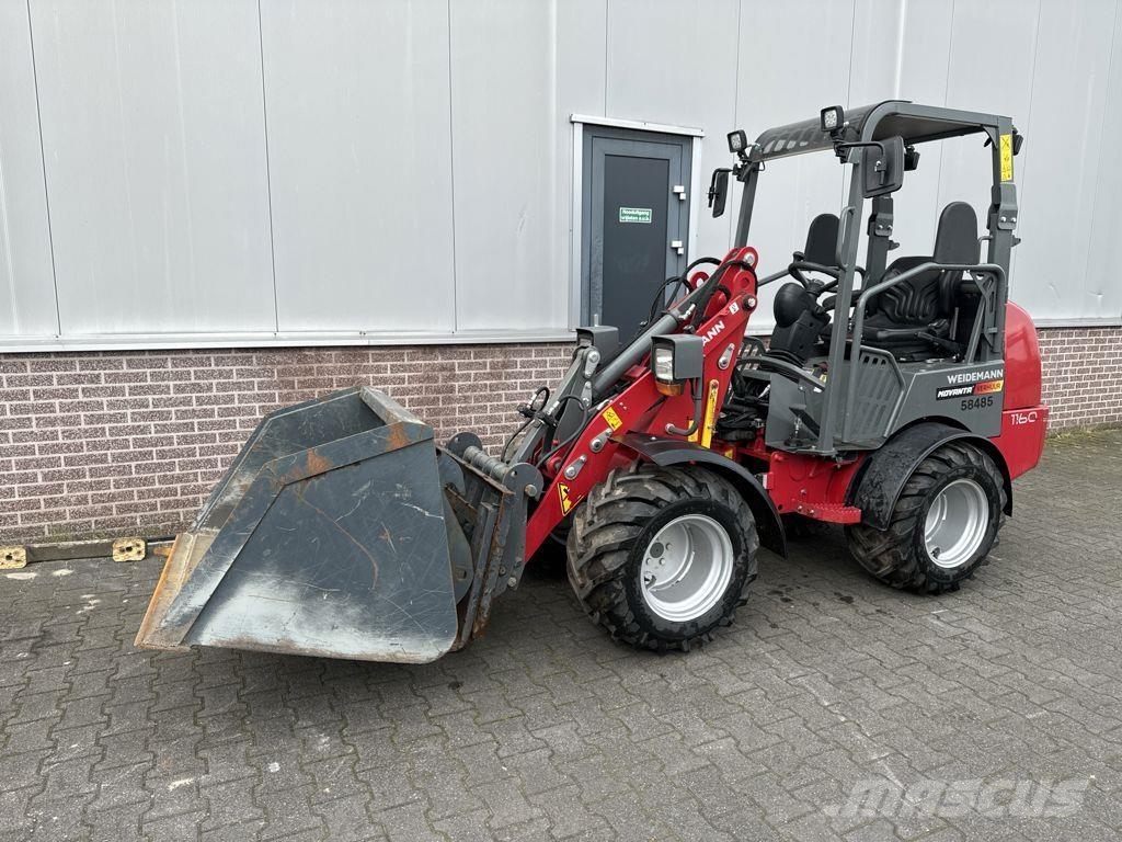 Weidemann 1160 Gumikerekes homlokrakodók