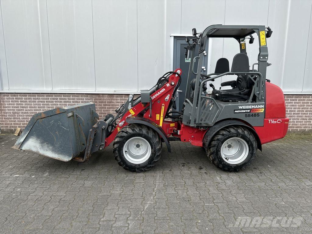 Weidemann 1160 Gumikerekes homlokrakodók