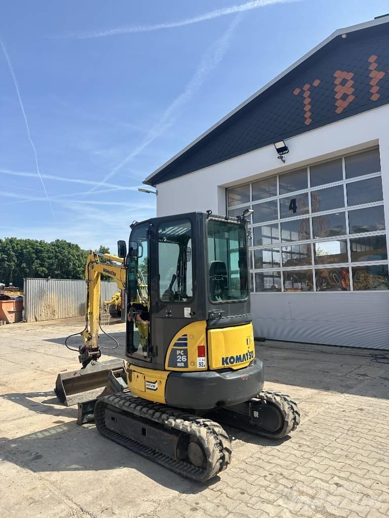 Komatsu PC 26 MR-3 Mini kotrók < 7t