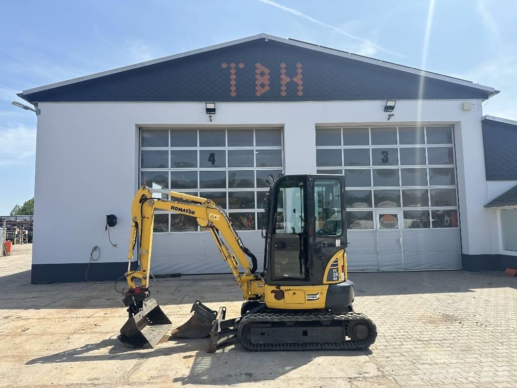 Komatsu PC 26 MR-3 Mini kotrók < 7t
