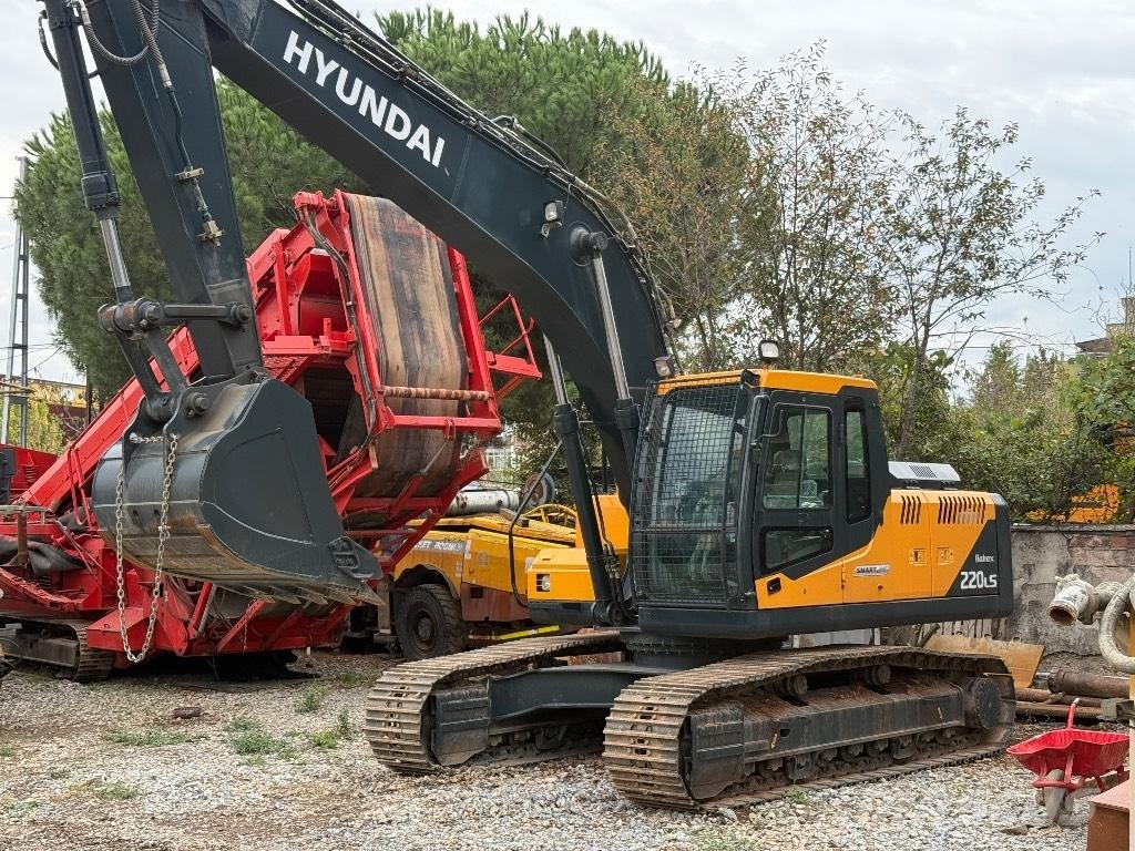 Hyundai Robex 220 LS Lánctalpas kotrók