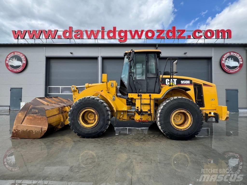 CAT 950 H Gumikerekes homlokrakodók