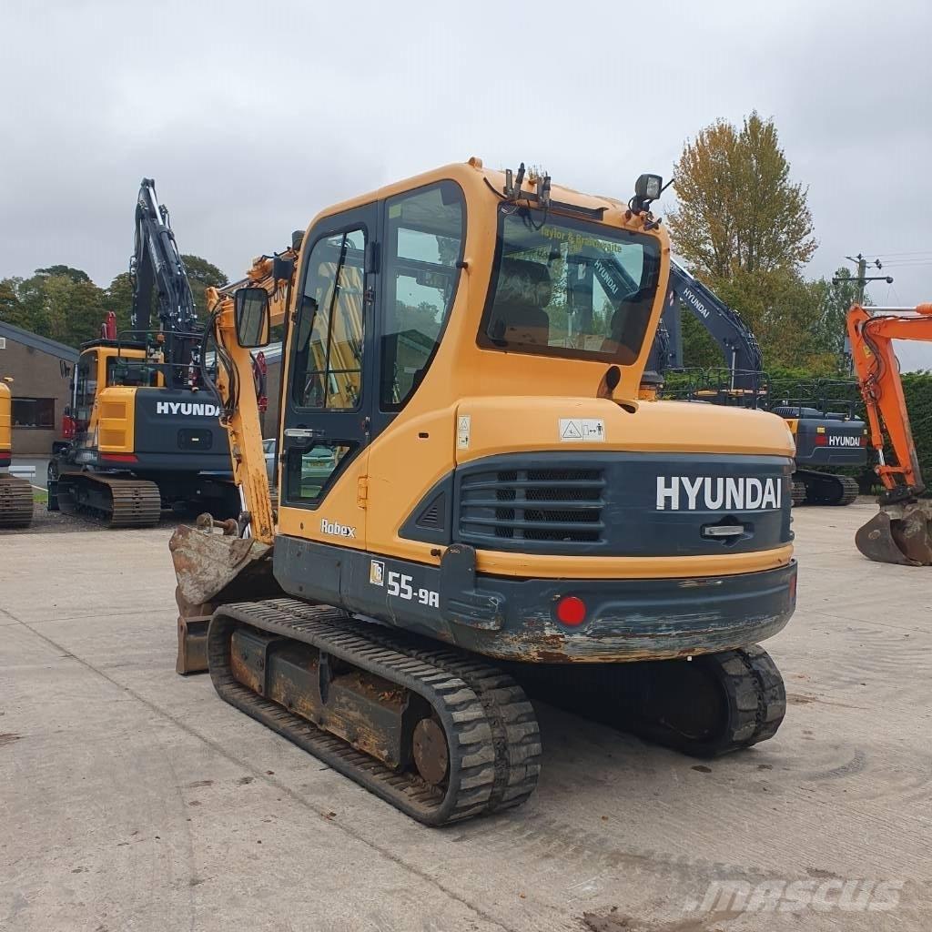 Hyundai R55 Mini kotrók < 7t