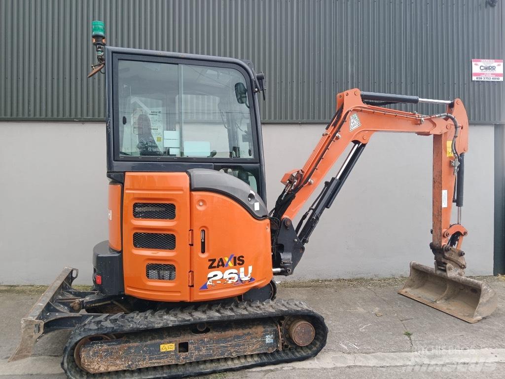 Hitachi ZX 26 U-6 Mini kotrók < 7t