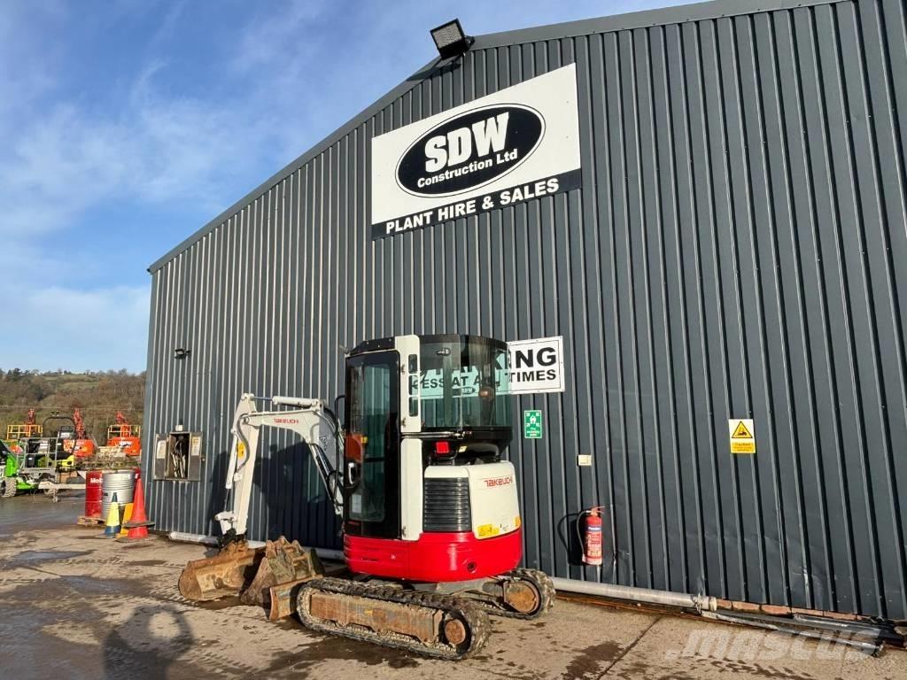 Takeuchi TB 23 R Mini kotrók < 7t