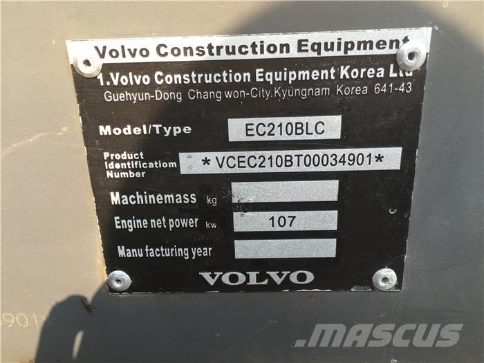 Volvo EC 210 B LC Lánctalpas kotrók