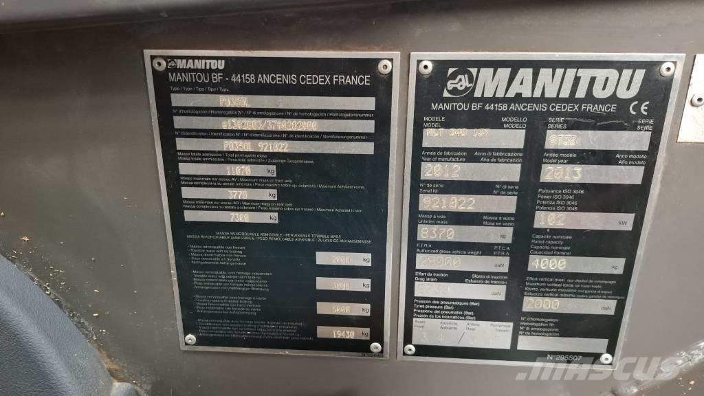 Manitou MLT 840-137 Teleszkópos rakodók
