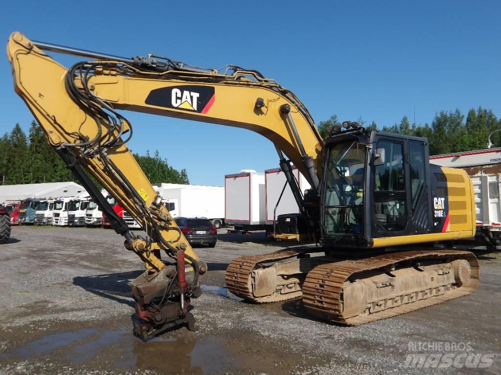 CAT 318 E L Lánctalpas kotrók