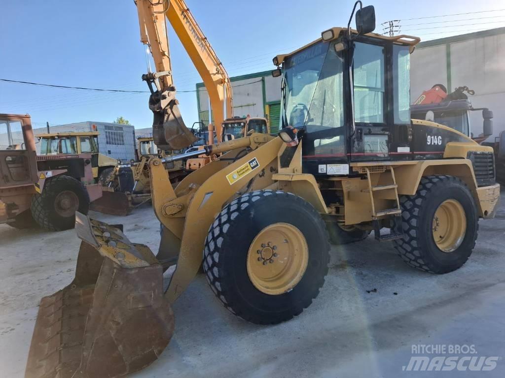 CAT 914 G Gumikerekes homlokrakodók