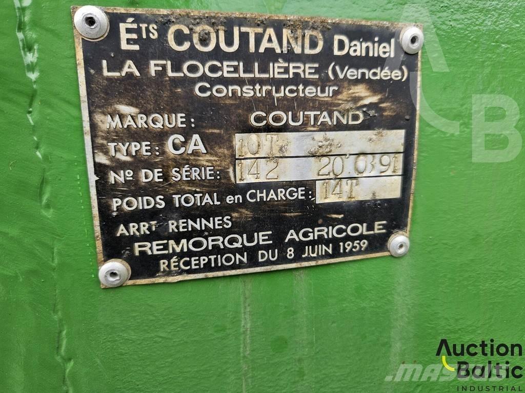  Coutand 10T Billenő pótkocsik