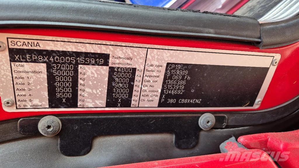 Scania p 380 Terepdaruk