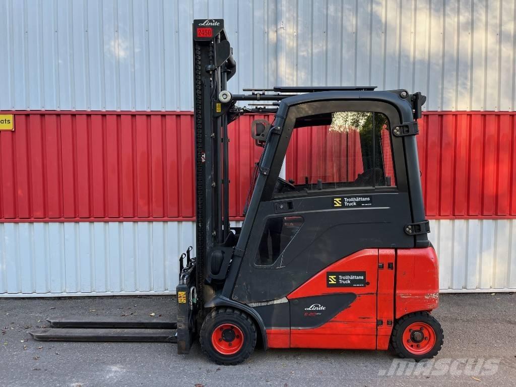 Linde E20PH-02 Elektromos targoncák