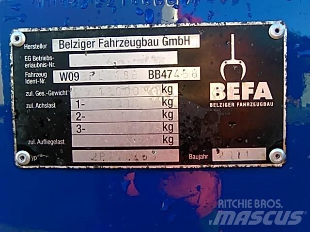 BEFA 6500 Rönkszállító pótkocsik