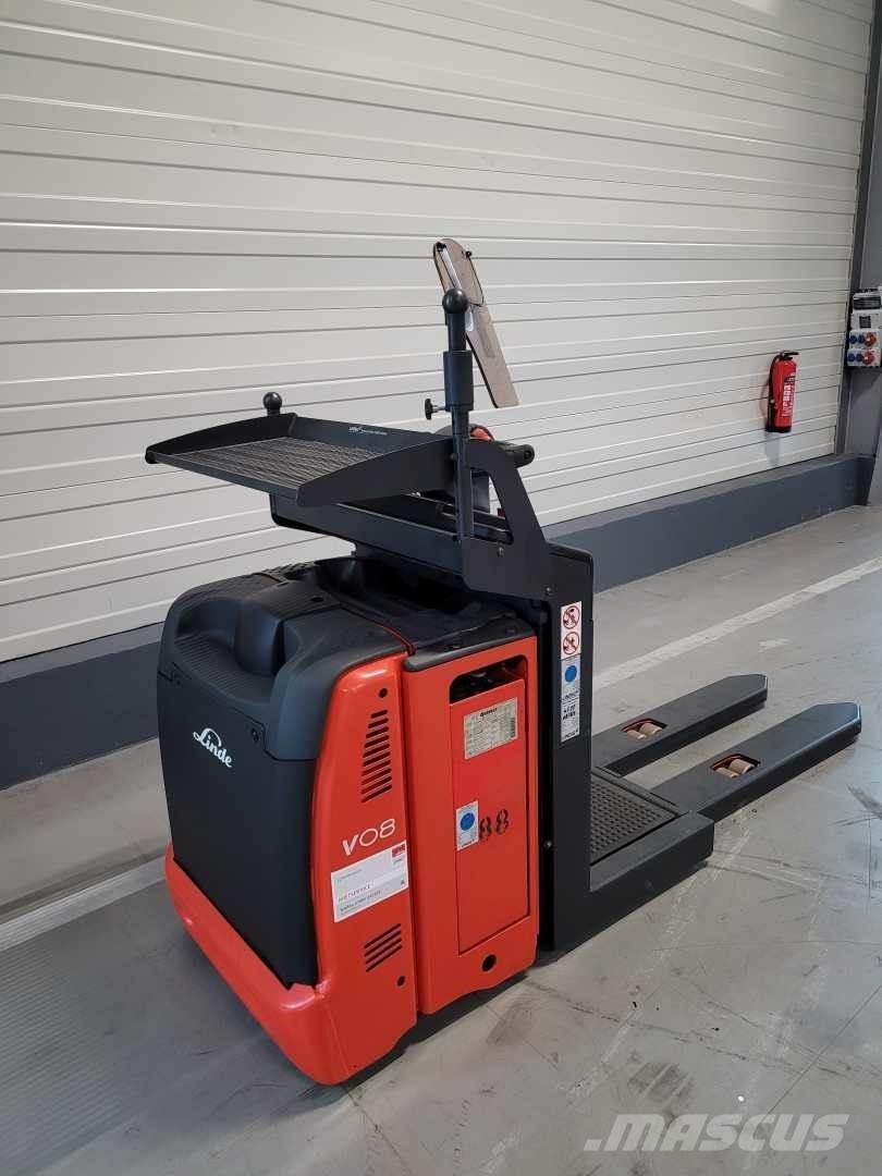 Linde V08 Komissiózó alacsony emelésű targonca