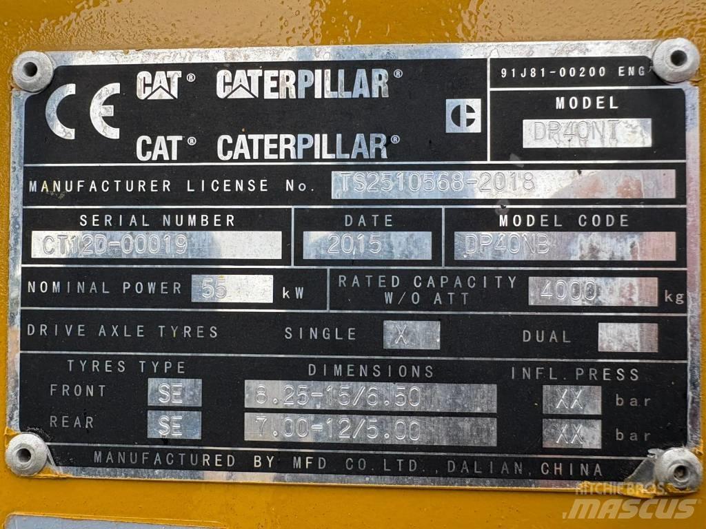 CAT DP40NT Dízel targoncák