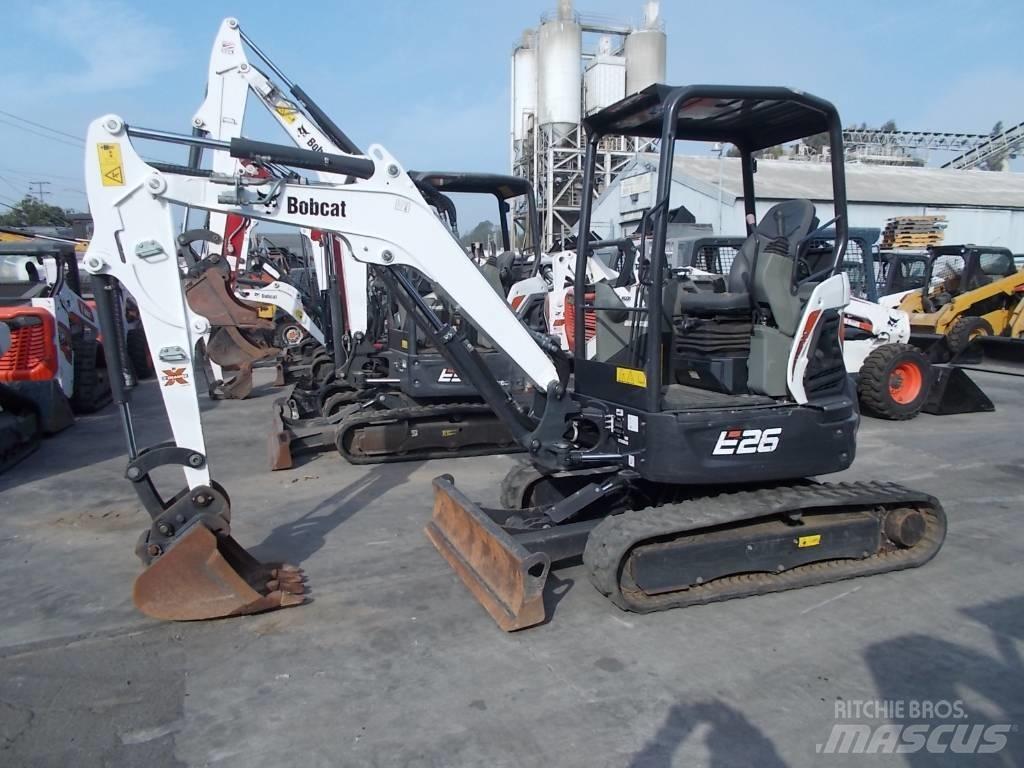 Bobcat E26GM Mini kotrók < 7t