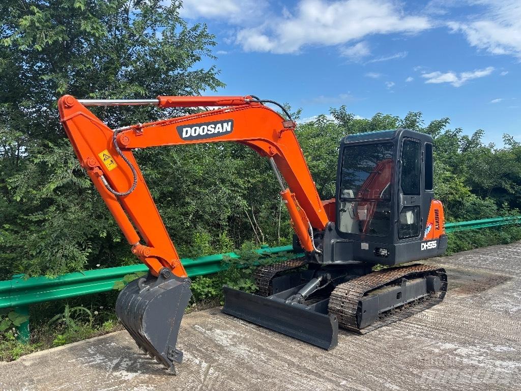 Doosan DH 55 Mini kotrók < 7t