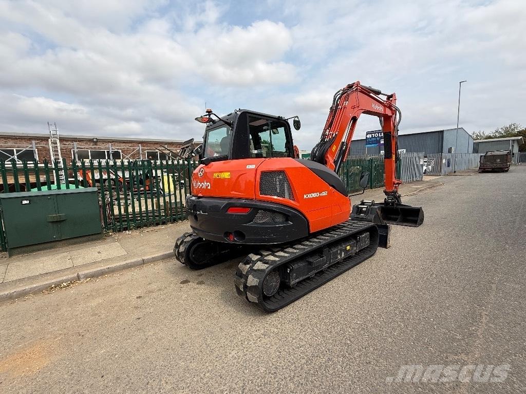 Kubota KX 080-4 Közepes (midi) kotrók 7 t - 12 t