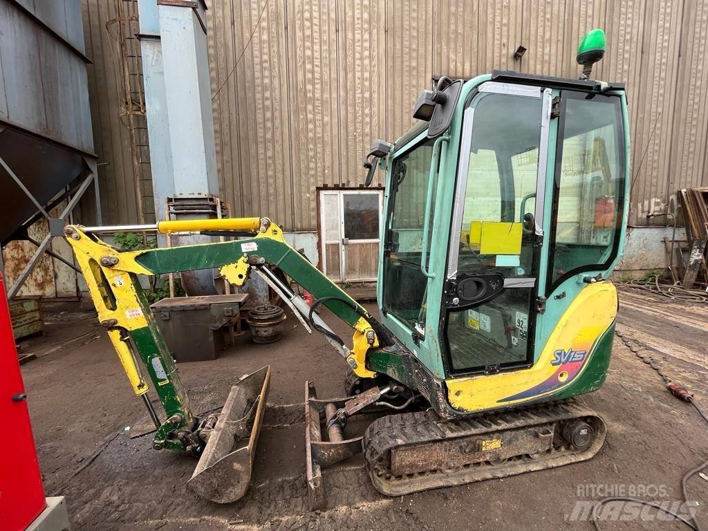 Yanmar SV 15 Mini kotrók < 7t