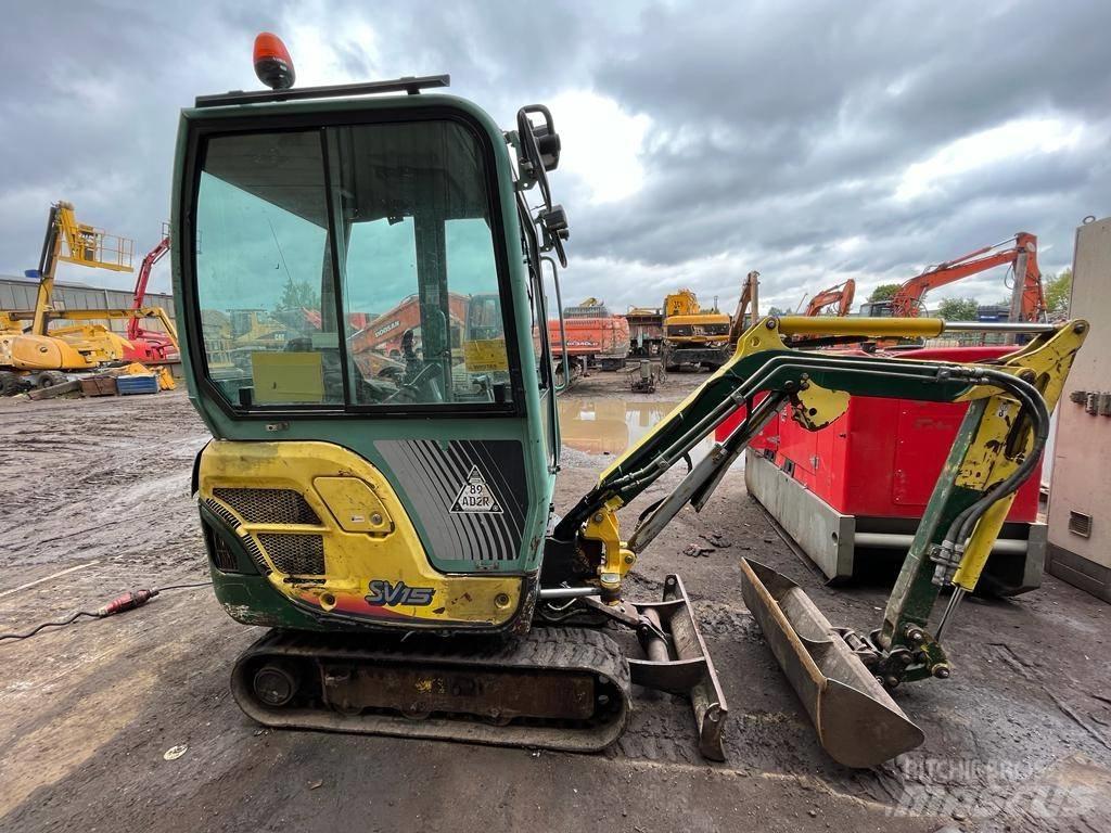 Yanmar SV 15 Mini kotrók < 7t