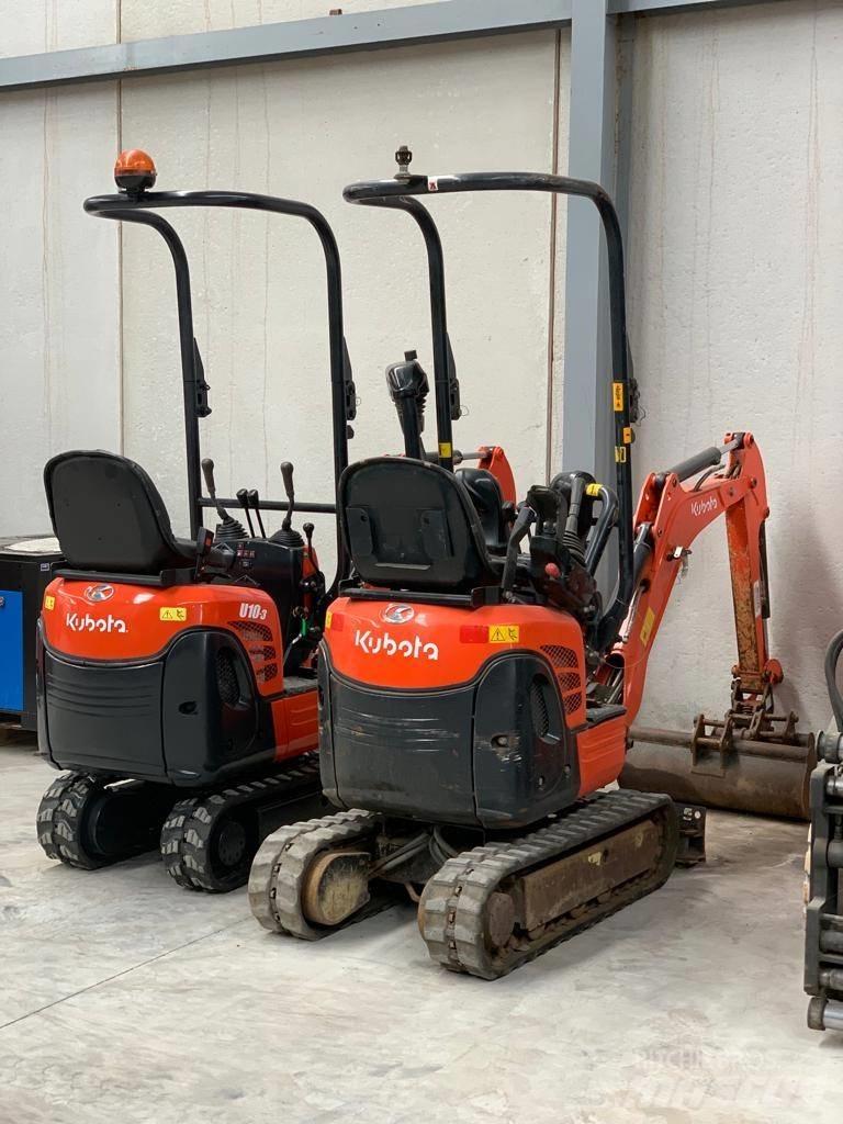Kubota U 10 Mini kotrók < 7t