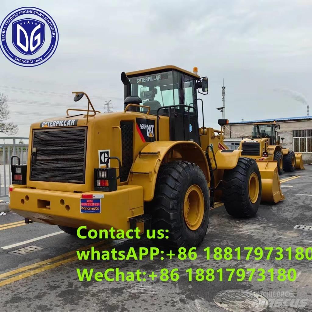 CAT 966 H Gumikerekes homlokrakodók