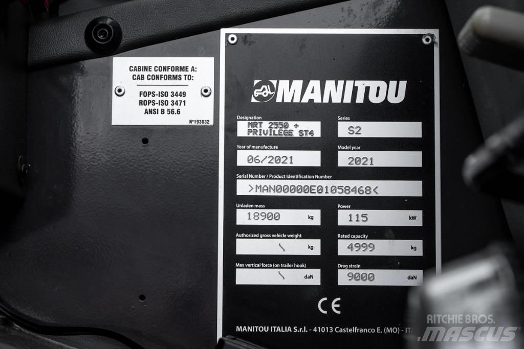 Manitou MRT 2550+ Teleszkópos rakodók