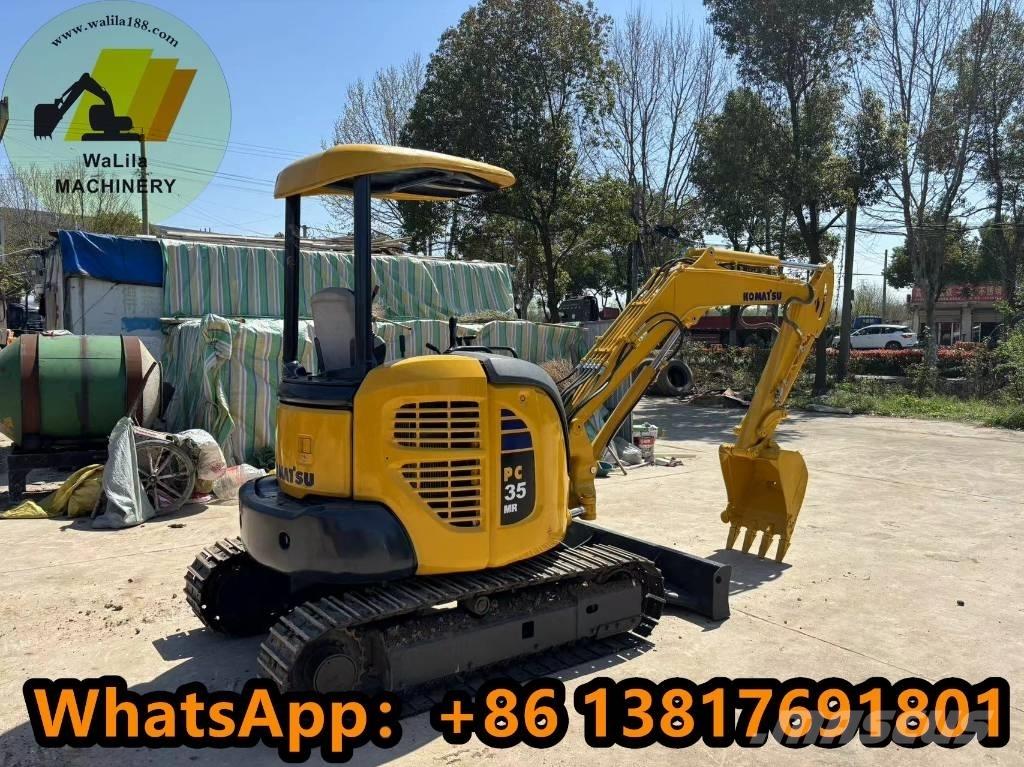 Komatsu PC 35 MR Mini kotrók < 7t