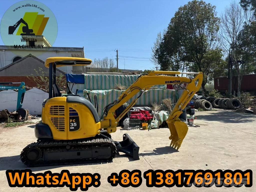 Komatsu PC 35 MR Mini kotrók < 7t