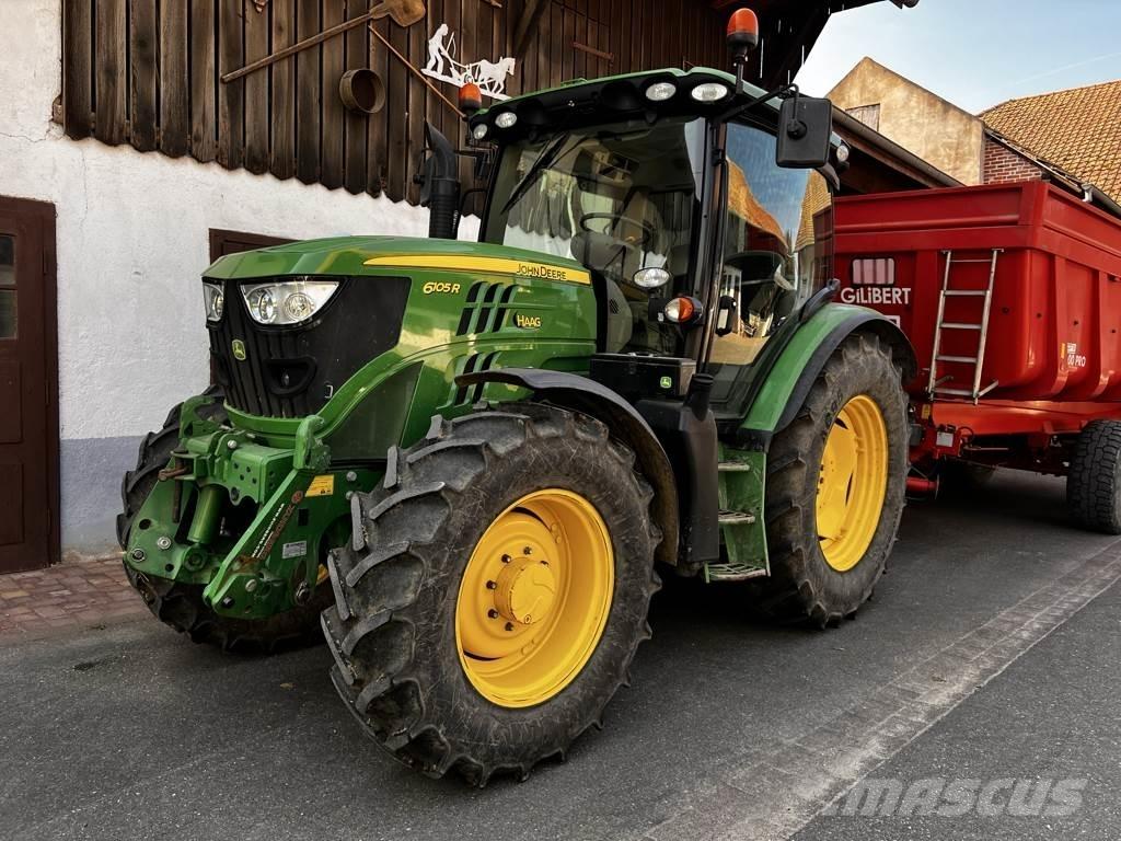 John Deere 6105R Traktorok