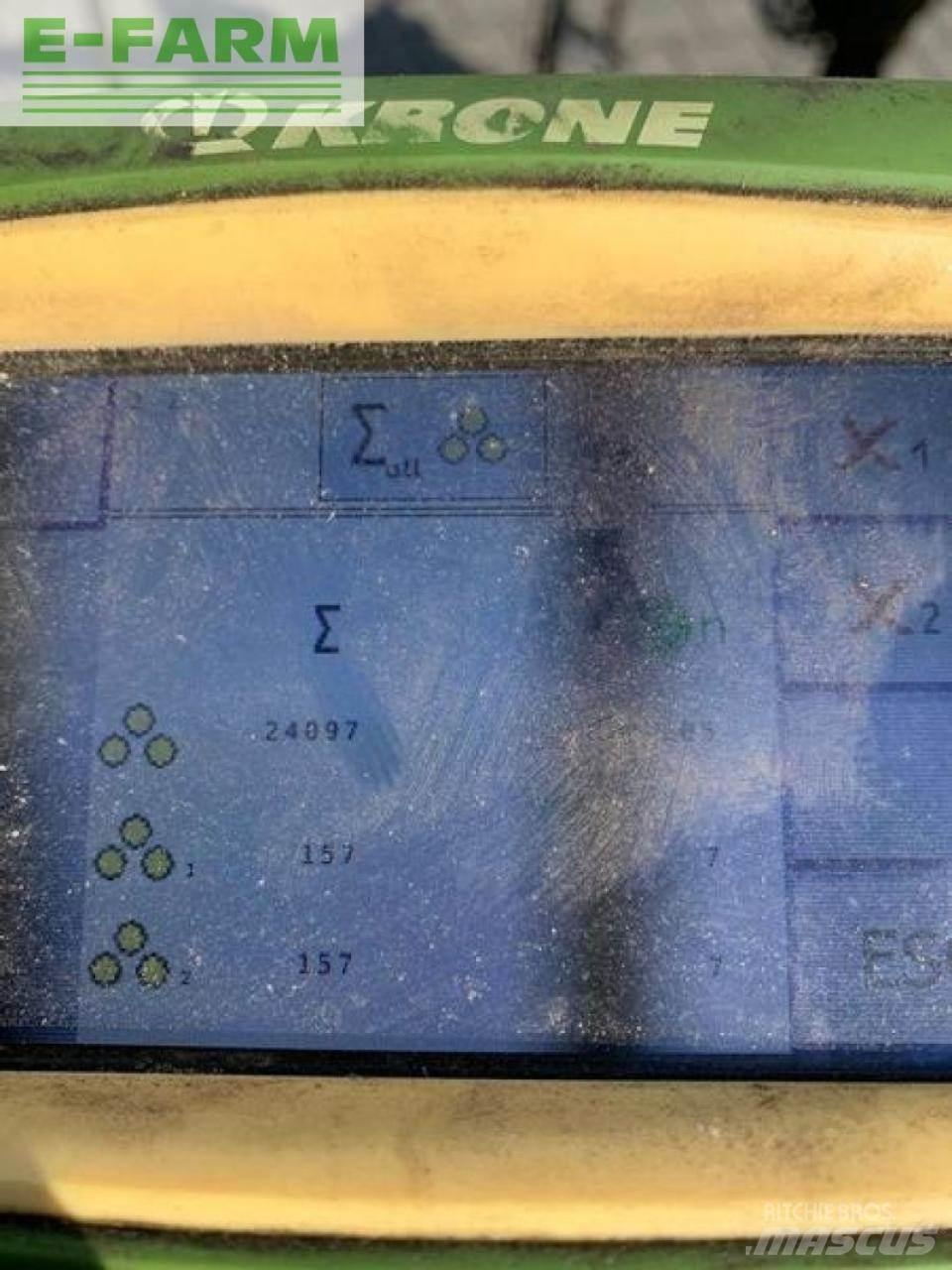 Krone v180 xc Szögletes bálázók