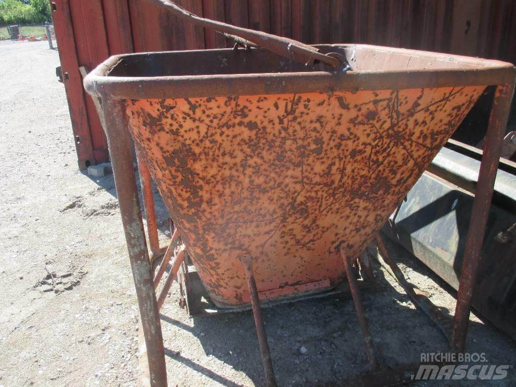  Betonspand 1000 Ltr. Beton tartozékok