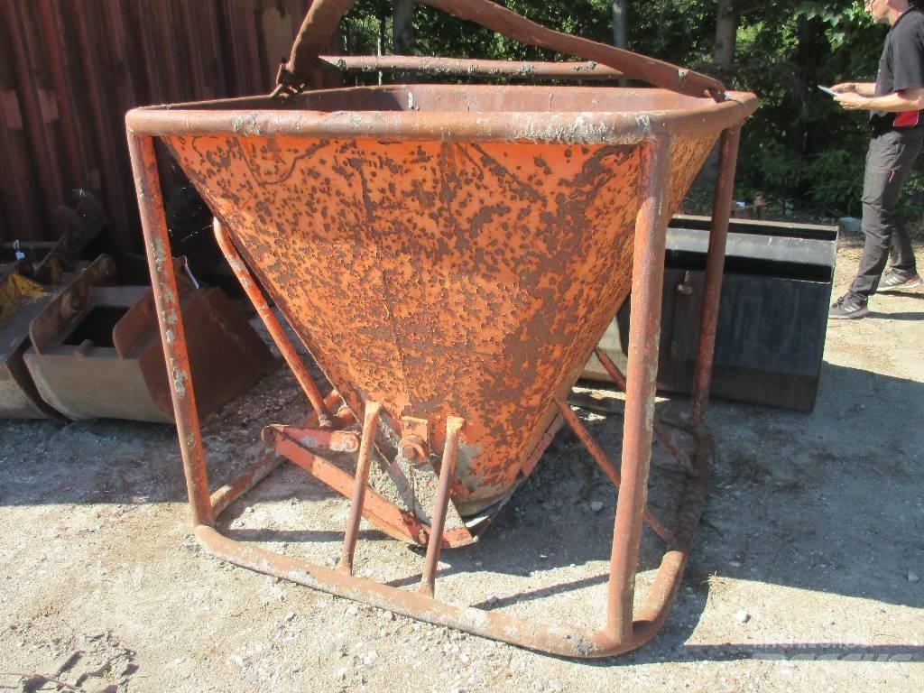  Betonspand 1000 Ltr. Beton tartozékok