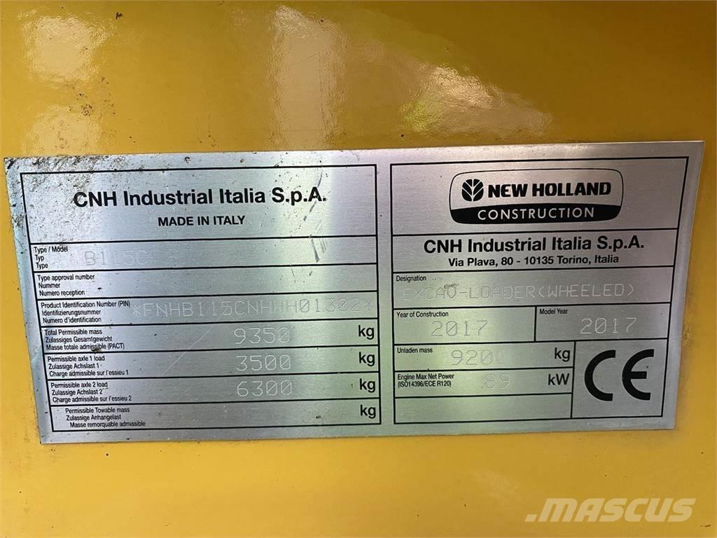 New Holland LB115 Kotrórakodók