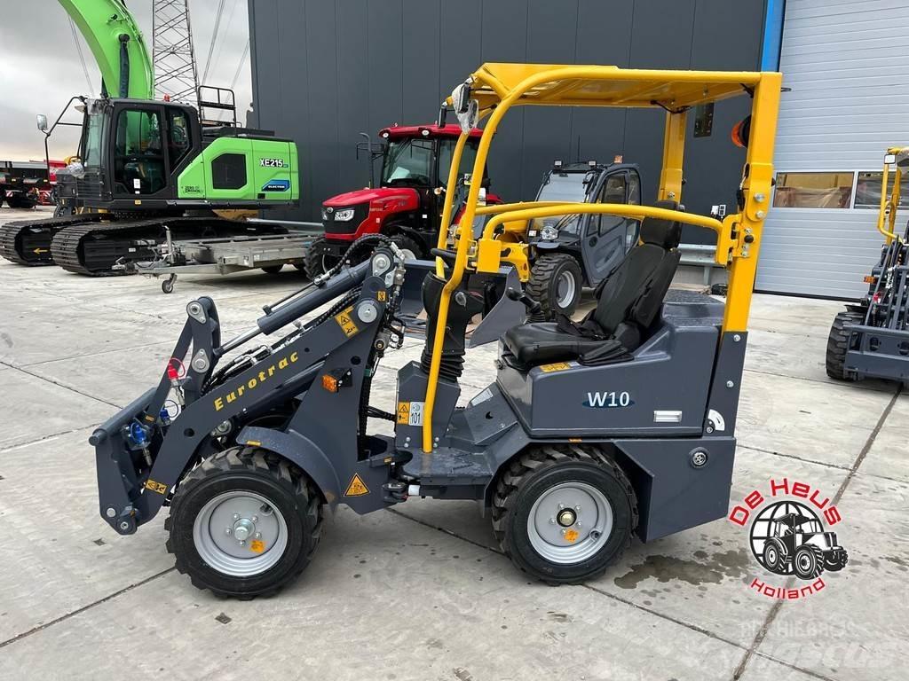 Eurotrac W10 Gumikerekes homlokrakodók