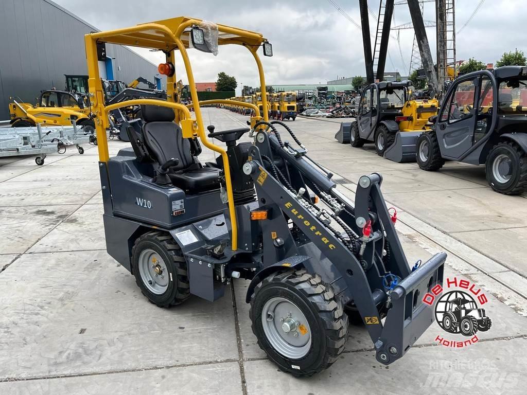 Eurotrac W10 Gumikerekes homlokrakodók