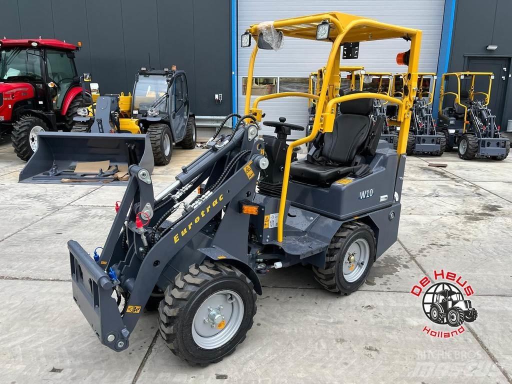 Eurotrac W10 Gumikerekes homlokrakodók