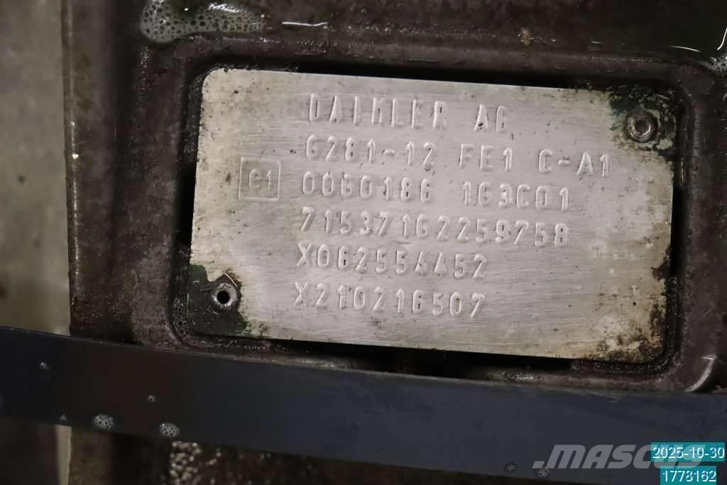 Mercedes-Benz actros Hajtóművek